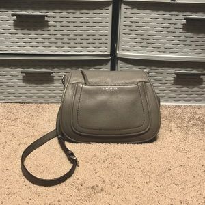 Marc Jacobs Empire City Leather Grey Messenger Bag